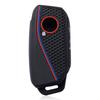 For BMW Ix I4 X7 Xm X7 X6 X5 X1 IX1 X4M 2022 2023 3 Button Silicone Remote Key Fob Keychain Ring Shell Case Cover Shell Holder