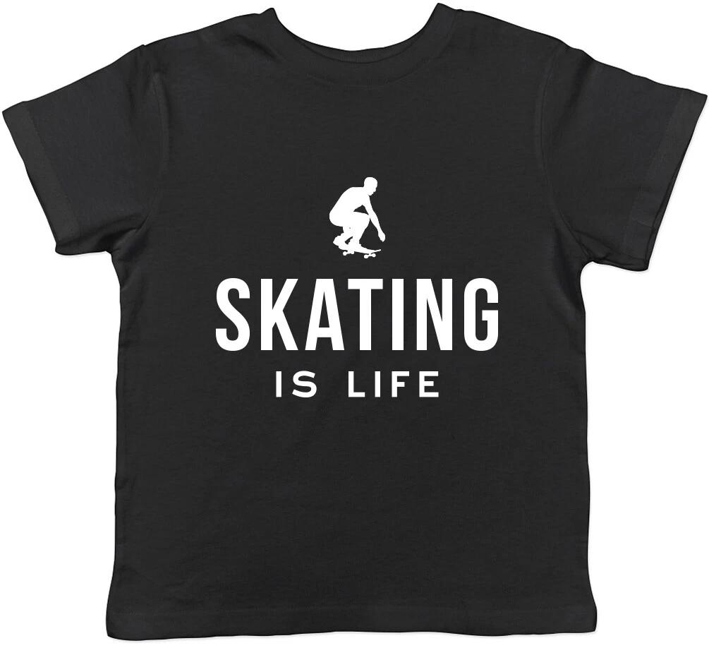 

Skateboarding is Life Boys Girls Childrens Kids T-Shirt 110
