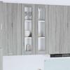 Hanging Cabinet Grey Sonoma 60 X 31 X 100 Cm Particleboard