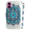 For iPhone 16 Plus Wallet Case 3D Pattern Print Leather Phone Cover