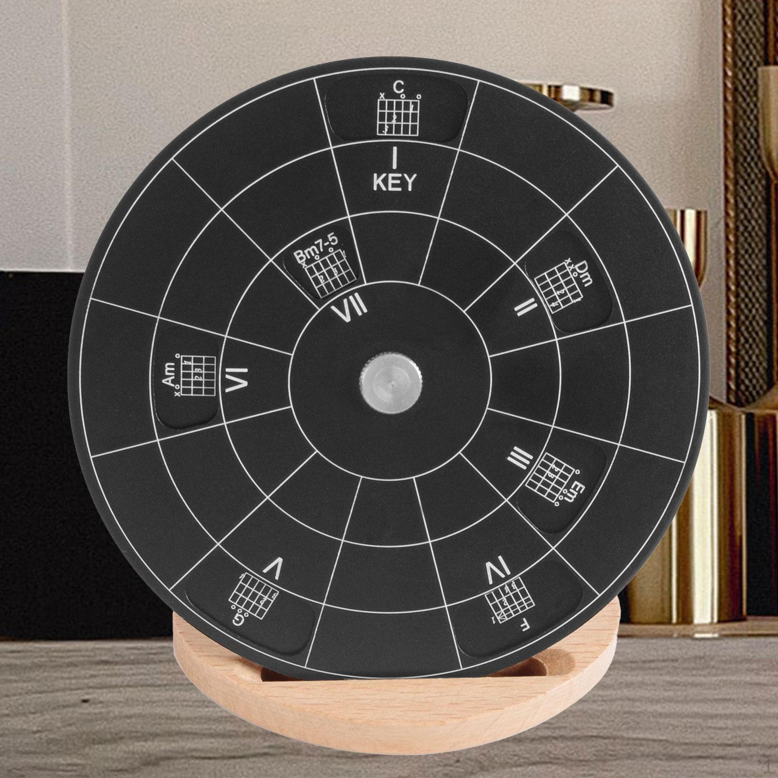 

Мелодия Аккорды Инструмент Круг Квинт Колесо, Алюминиевый Сплав Круглый Музыка для L with base