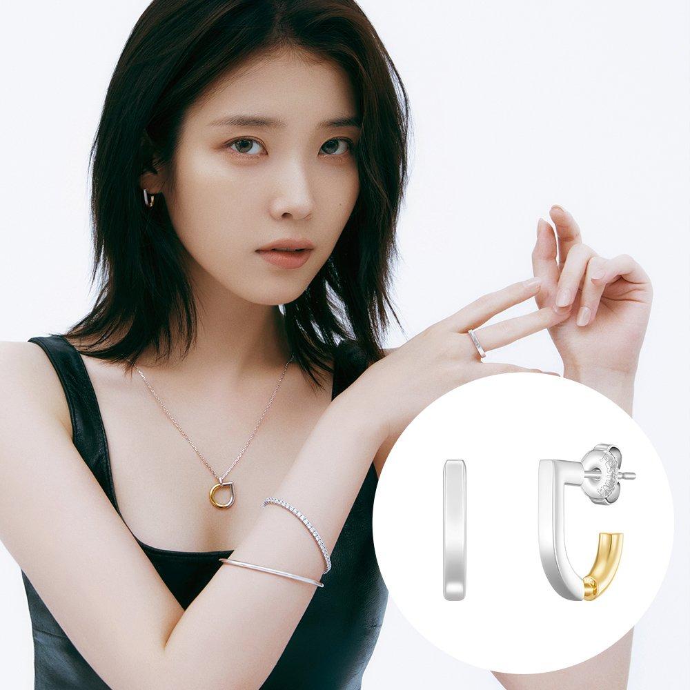 Unis Two-Tone Earrings (Jjune04Bs500Sc000)