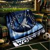 Timberwolves Logo Blanket Lightweight Flannel Bedding Blanket Perfect for Travel, Camping, Living Rooms, Offices, Sofas, Fan Christmas Gift
