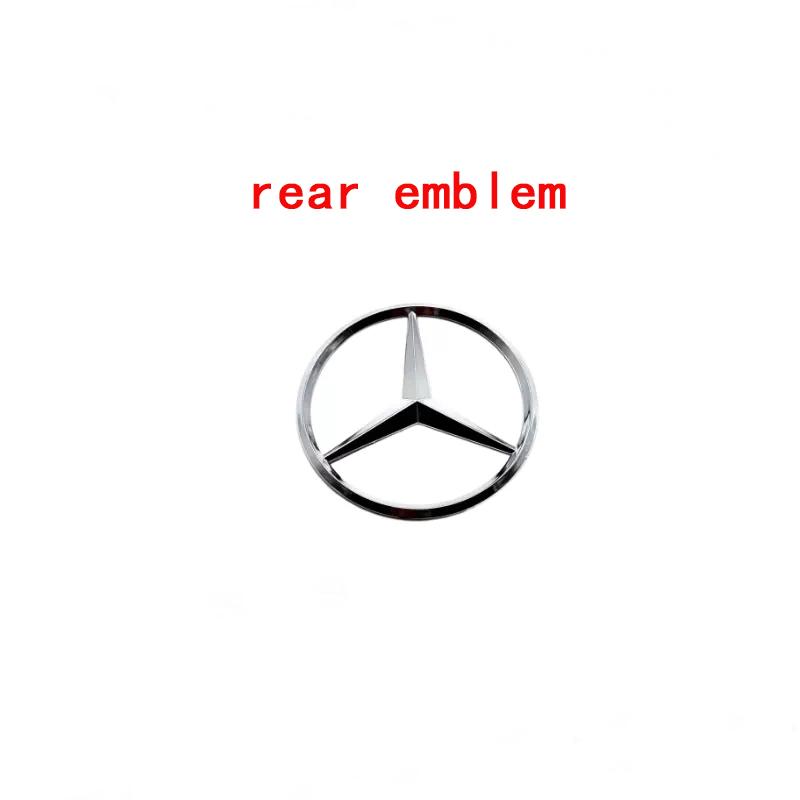 AMG Letter stickers Car Rear Trunk Emblem Fender Badge For Mercedes Benz GLE43 GLE400 GLE450 GLE53 GLE63S C-pillar badge BA1