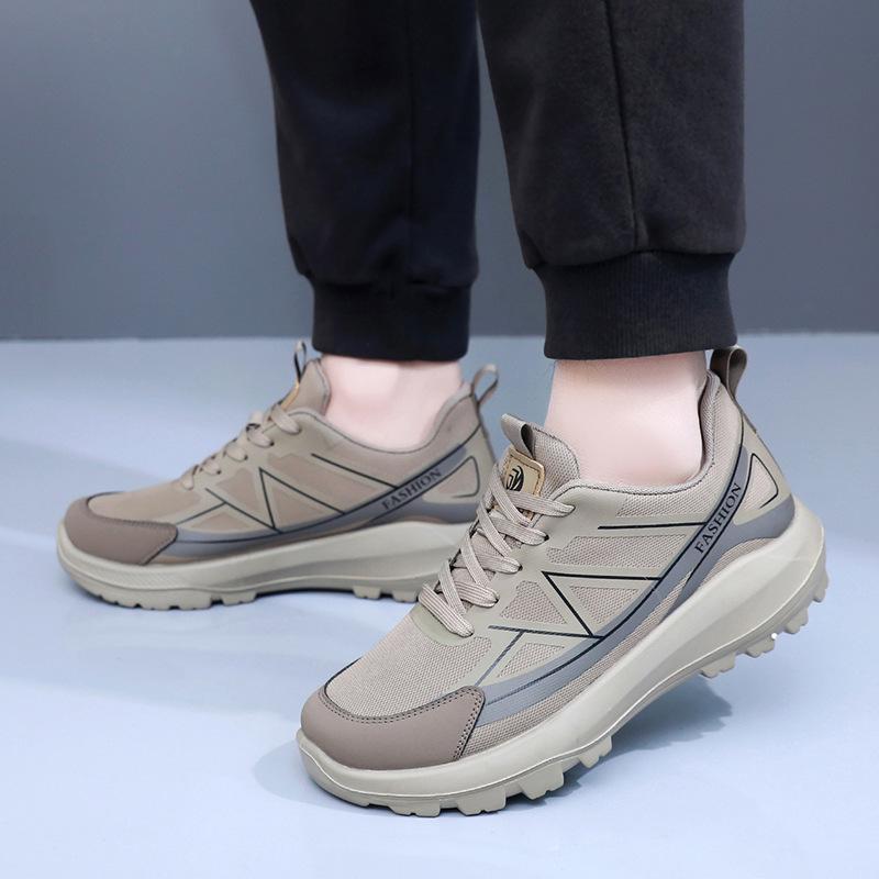 Men's Shoes New Mesh Breathable One Foot Stirrup Sneakers Soft Bottom Fashion Hundreds of Lightweight Not Tired Feet Casual Shoes