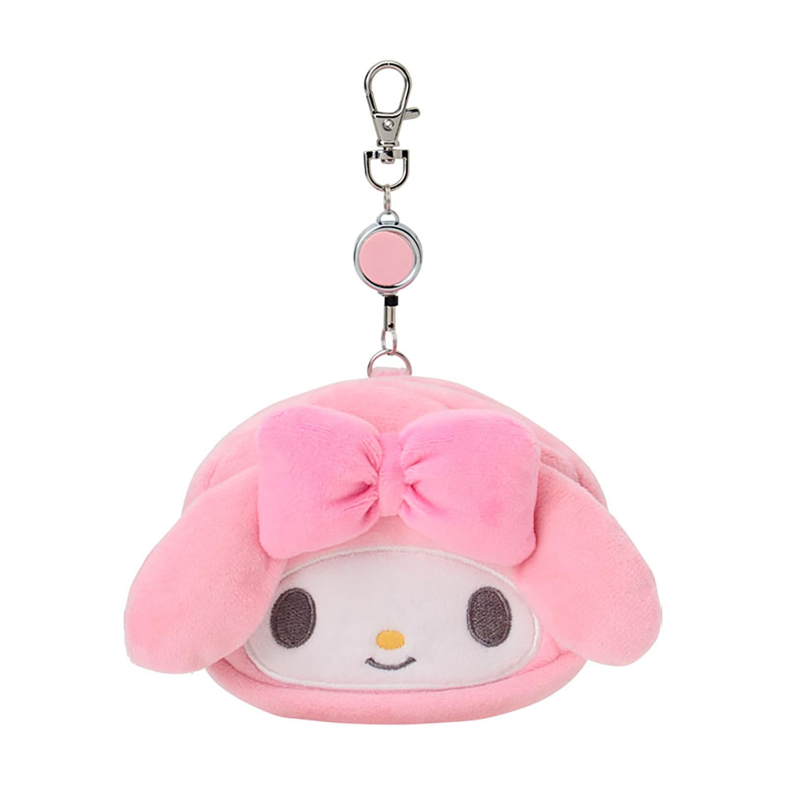 

чехол для проездного и кошелек My Melody полиэстер Держатель для проездного с катушкой Хранение мелких предметов Рекомендуется для возраста 15 лет и старше 293814 [Sanrio] В форме лица Хлопок,
