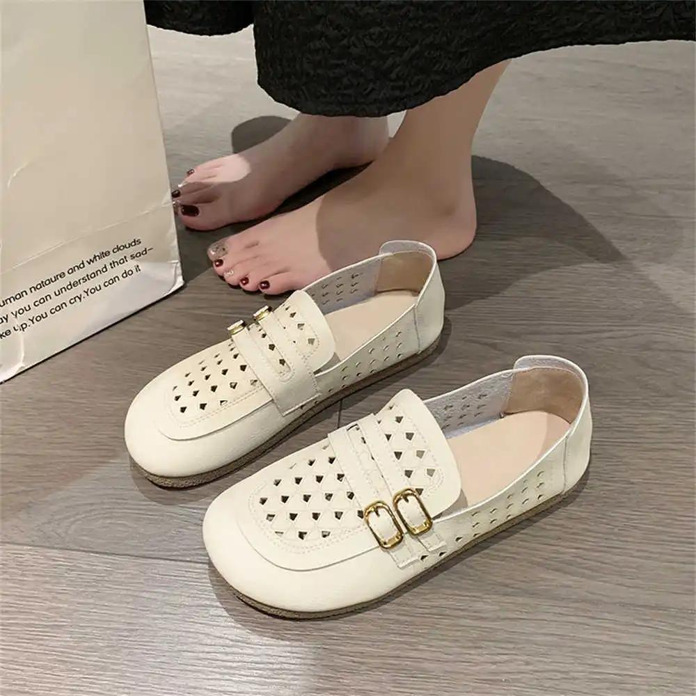 Fashion Loli Round Nose Shoes Woman Small Numbers Dress I'm On The Heel Shoes With Steady Heels Sneakers Sports From Famous Brands