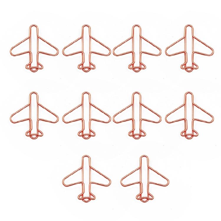 10 шт. Металлические скрепки для бумаги Декоративные скрепки Металлические скрепки Зажим-закладка Для документа Файла Бумаги Фотокарточки