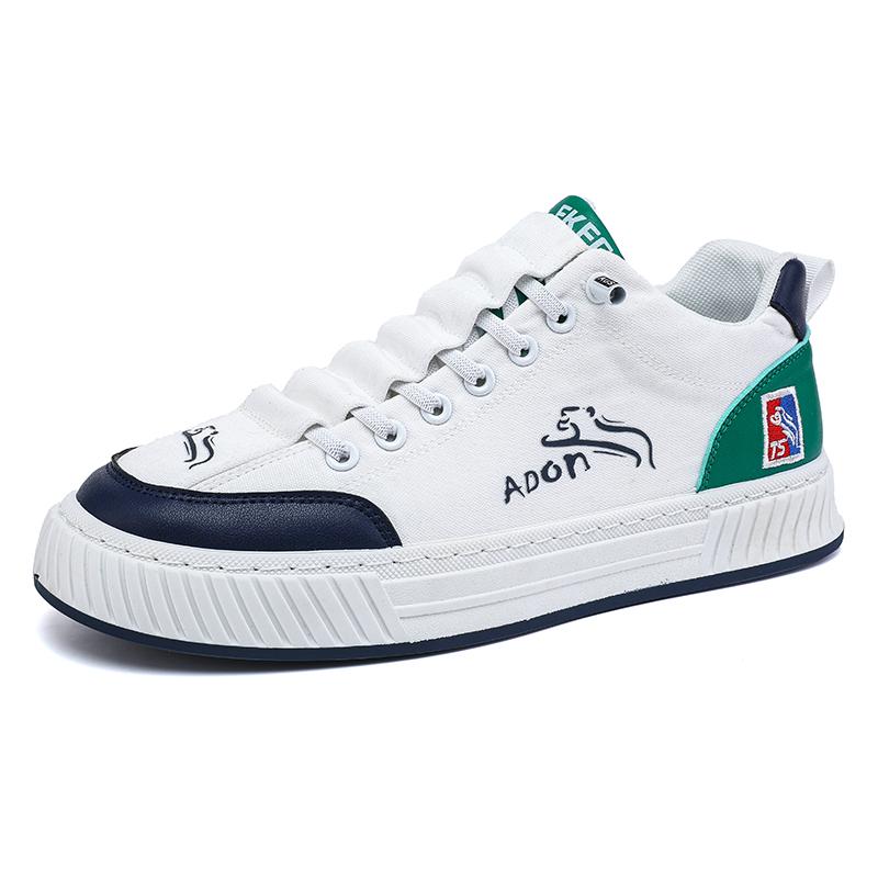 Fashion 2024 New Trendy Mens Canvas Sneakers Flat Platform Sneakers Men Streetwear Hip Hop Designer Shoes Men Harajuku Vulcanized Shoes