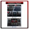 2Din Android Car-Play Car Radio,Renault Trafic 2015-2017,Multimedia Player Head Unit Stereo GPS Navigation BT WIFI,2+32GB