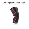 1 STK Elastiske knebeskyttere Nylon Sports Fitness Knepute Fitnessutstyr Patella Brace Løping Basketball Volleyballstøtte