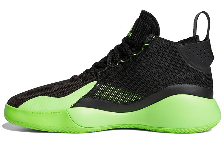 Adidas D Rose 773 2020  Black Team Solar Green  FZ1268 43