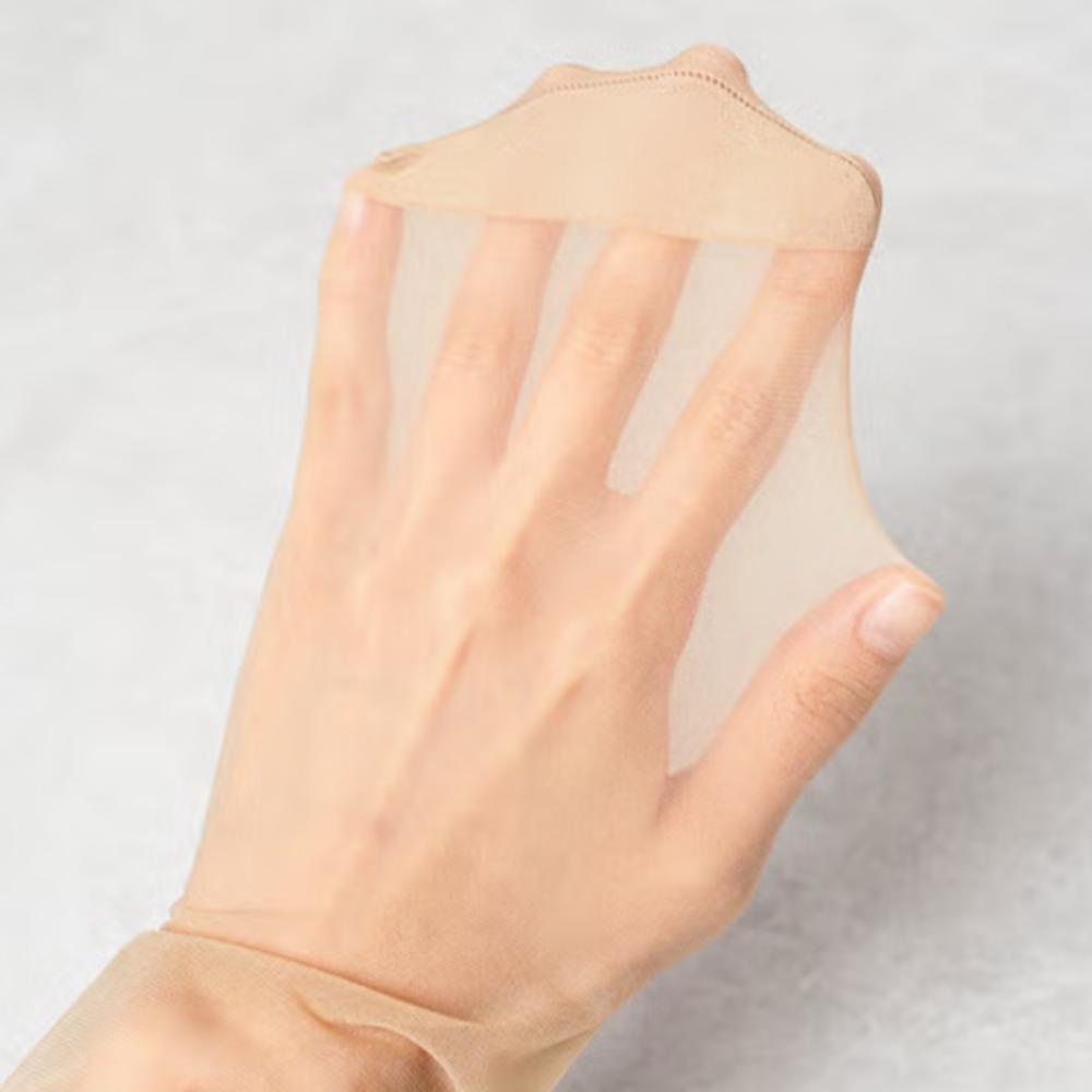 Vivien Pandora Band Stockings Apricot Color 4 Pieces