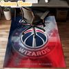 Custom Name Washington basketball Logo Rug Office Rug Chair Mat Non Slip Carpet Rugs for Bedrooms Dining Room Living Room Home Decor gifts