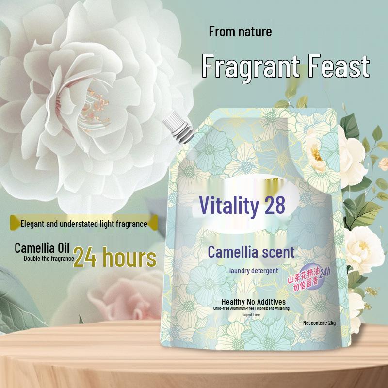 Long-lasting Fragrance and Color-Protecting Laundry Detergent