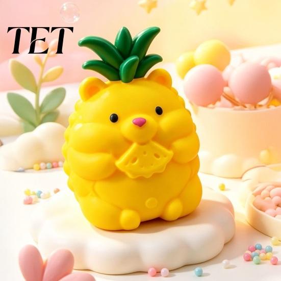 Fruit Sensory Toy Giant Stress Relief Toy, Mango Pineapple Grape Strawberry Watermelon Banana Hand Exercise Tools Squeeze Exerciser for Anxiety