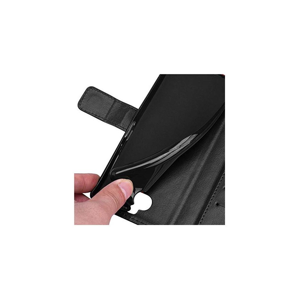 Sony Xperia 10 Plus Hülle, Leder Wallet Flip Schutzhülle Cover mit Kartenschlitzen, Ständer und Armband - PU-Leder