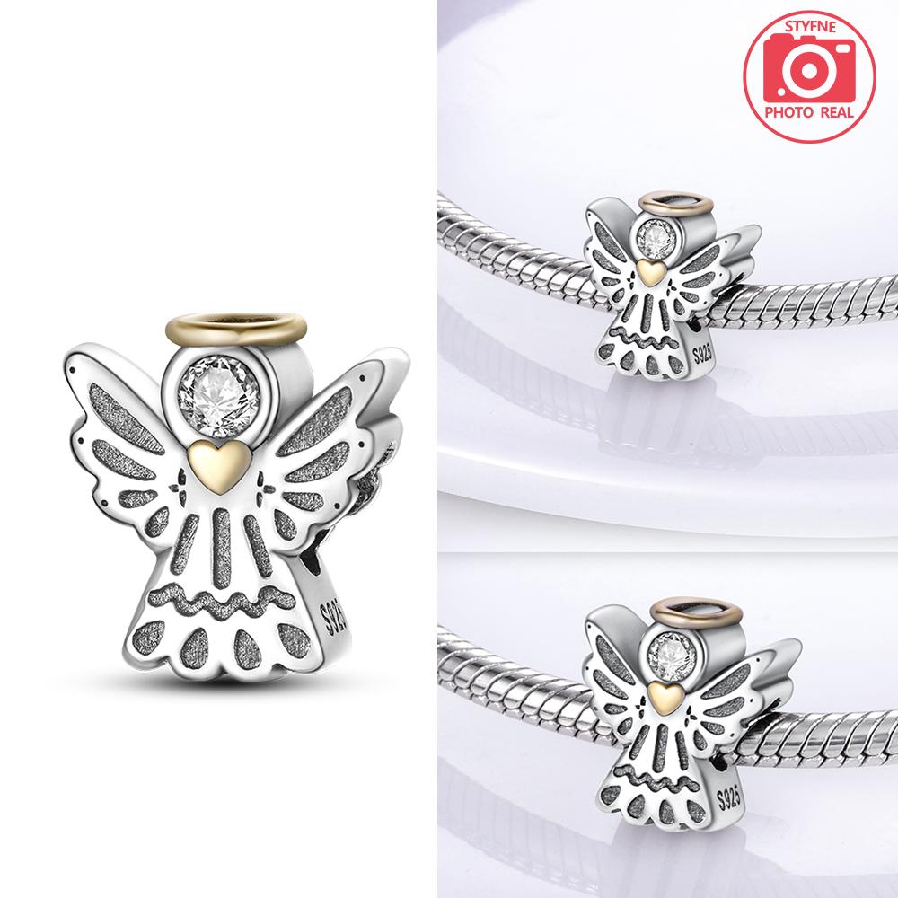 Love Angel Beads Copper Colors For Charms Copper Colors Original Bracelet For Jewelry Making