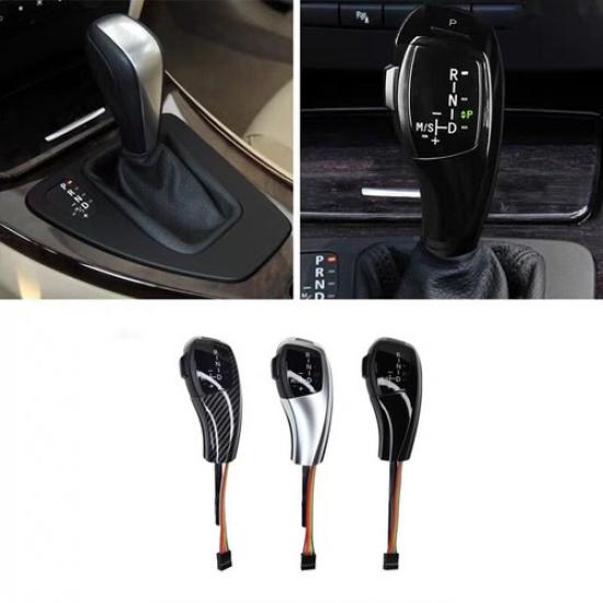 DIY LED Automatic Gear Shift Knob Change For BMW 1 3 Series E81 E87 E90 E92 LHD