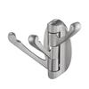 ABWR-1 Piece Swivel Hook Solid Metal Foldable Towel Hook Nickel Brushed Zinc Alloy Wall-Mounted