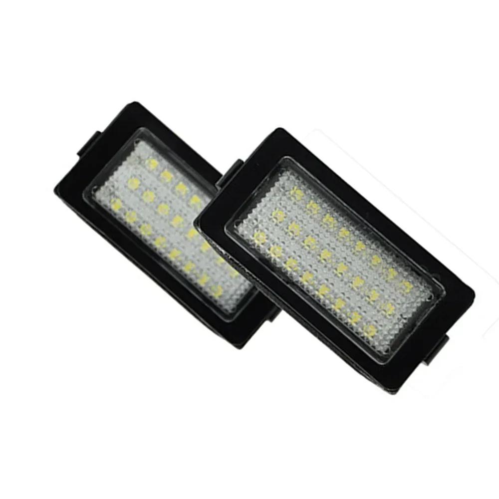 2PCS License Number Plate Lamps For BMW E38 1995-2001 with Canbus Plug&Play LED Number Plate Lights