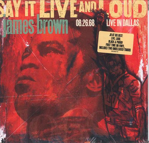 

LP Record JAMES BROWN - Say It Live And Loud (08.26.68 Live B002860701 Republic Record 2019 US Soul/Funk