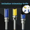 3PCS 1/4" Shank Cutting Straight Router Bit Flush Trim Woodwork Milling Cutter