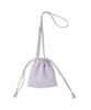 Drawstring Pouch Bag FWGB254311 LAV Free Size [FRAY I.D] Women's