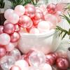 Latex Balloons with Metallic Chrome Finish for Wedding Decorations Birthday Parties Baby Shower Events and Festive Celebrations