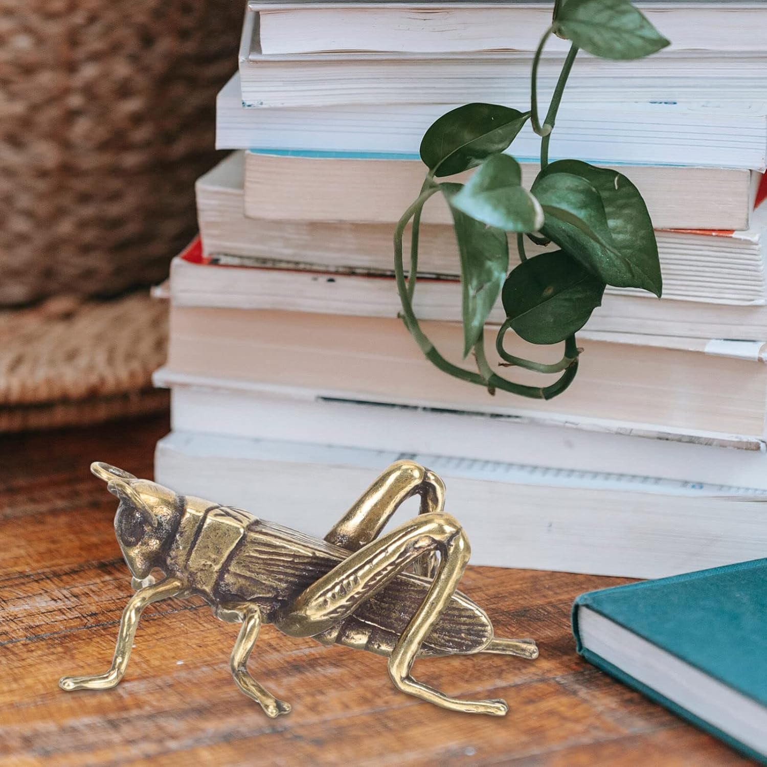 

Алипис Латунь Крикет Латунь Кузнечик Металл Крикет Арт Деко Скульптура Коллекция Домашний Декор Латунь Украшение Животное Дом Офис Книжная Полка Латунь