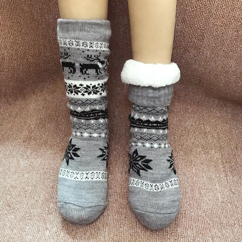 Неэлектрический зимний грелка для ног Xianci для женщин - Уютные носки для сна для общежития и кровати 1160₽