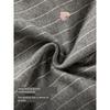David Bella Kidsren's Knitted Dress 2026 Autumn and Winter New Style Girls' Baby Fleece-Lined Vest Dress Stripesd Skirt