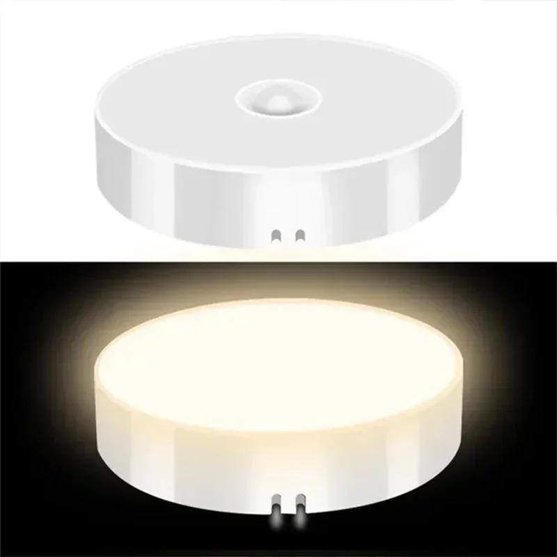 Motion Sensor Lights Indoor Stair Light USB Charging Cupboard Lamp Warm/Cool White,Nightlight for Closet,Hallway,Kitchen,Cabinet