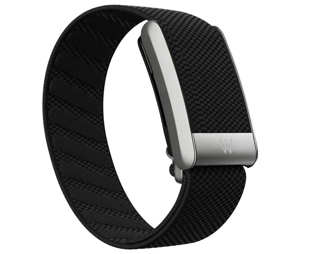 Compatible with Whoop 4.0 Wristband Straps Nylon Braided Elastic Sports Replacement Strap with Silver U-Shaped Metal Frame