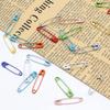 50PCS Colored Mini Safety Pins 30mm Assorted Multicolor Sewing Pins for DIY Art Crafts Sewing & Jewelry Making Accessories Daily