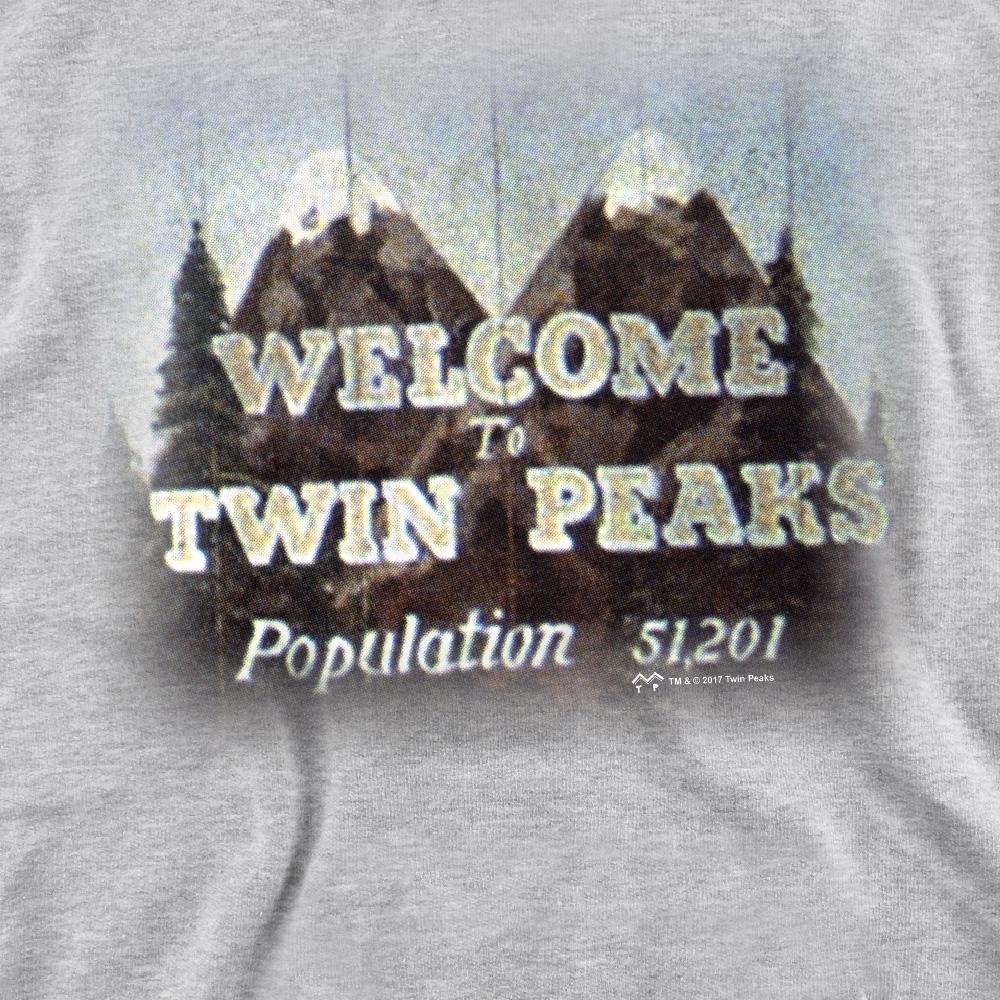 Twin Peaks Unisex Adult Welcome To Sweatshirt