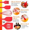 5Pcs/set  Silicone Kitchenware Baking Whisk Oil Brush Fried Steak Spatula Spatula Set Small Kitchen Utensils