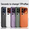 Compatible Xiaomi 17ProMax Matte Magnetic Hard Case for Apple 17Pro 