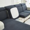 Jacquard Elastic Sofa Cushion Slipcover Adjustable Non-slip Sofa Seat Cover for Living Room Bedroom