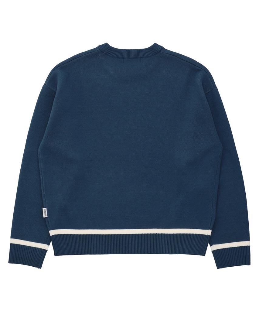 W STANDARD Logo Basic Pullover [3 Colors]