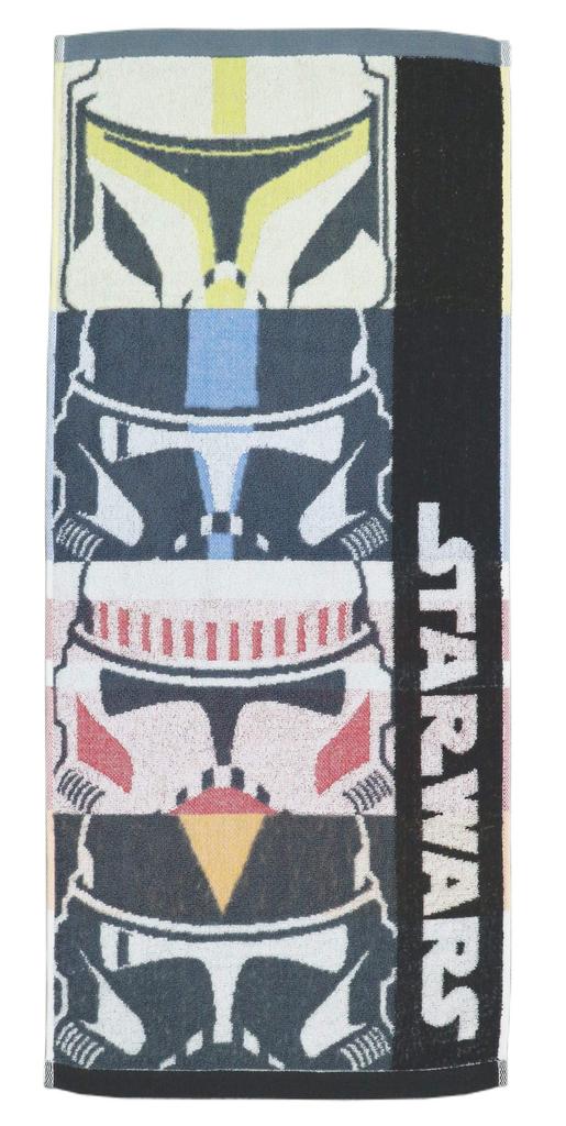 Marushin Star Wars Stormtrooper Face 34 X Face 2535026600 Towel, 80cm, Up/Trooper,