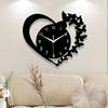 Heart Shaped Frameless Design Acrylic Silent Clock Living Room Bedroom Home Decoration Mother's Day New Year Easter Gift