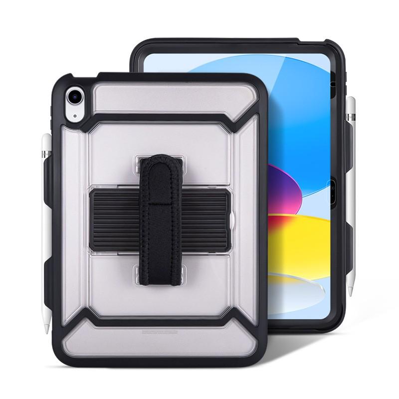 Transparent Full Coverage IPad Case With Pencil Slot Stand 10th Gen 10.2 Inch 11th 10.9