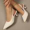 Designer Sexy Women High Heels Luxury Pointed Toe Women's Pumps Fashion Shallow Sandals Stiletto Heels Women Party Wedding Shoes