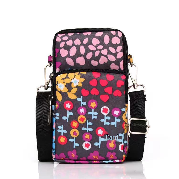 Women's Crossbody Phone Pouch: Lightweight Mini Coin Purse, Neck & Wrist Bag for Running and Sports.