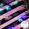 Halloween LED String Lights - Pumpkin, Spider, Ghost, Horror Decor, Marigold Colored Small Lights