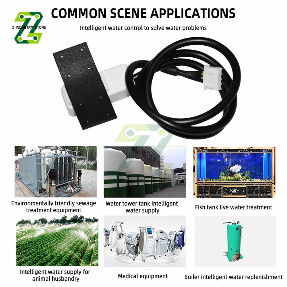 XKC-Y26-V XKC-Y26-NPN Non-contact Water Liquid Level Sensor Induction Switch Detector Flow Sensors 5-24V 50cm