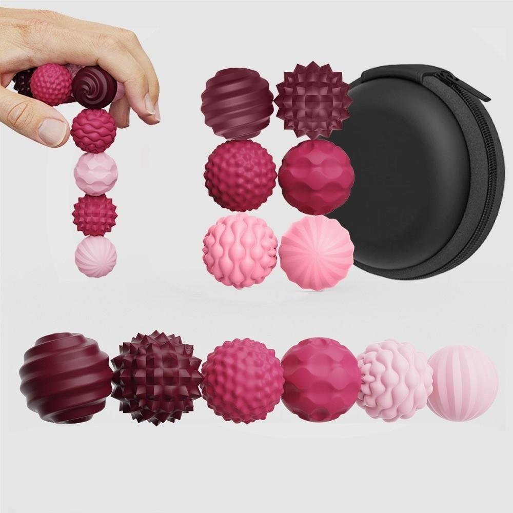 Magnetic Fidget Ball Toy Hedgehog Pattern Silicone Material Magnet Worry Balls Anti-Anxiety Stress Relief Sensory Ball Toy