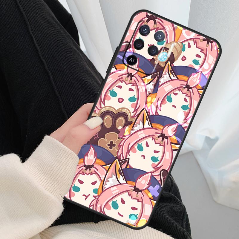 Genshin Impact Game For OPPO Find X3 X5 Pro A5 A9 A31 A53 A15 A16 A52 A72 A83 A91 A93 A94 A54 A74 A53S Case
