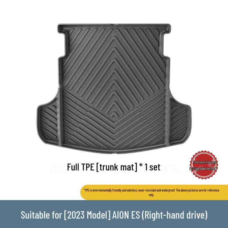 Durable TPE Floor and Trunk Mats for 2023 AION S Plus, Eco-Friendly, Vehicle-Specific